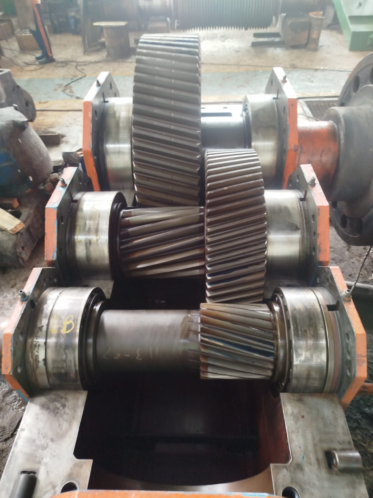 Manutenção em Redutores e Válvulas