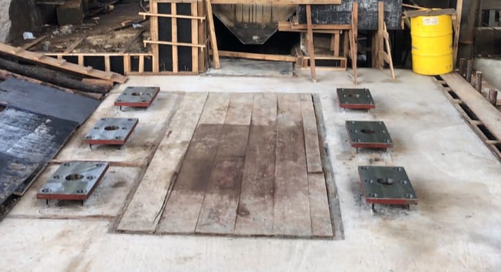 Nivelamento e Instalação de Placas de um Redutor